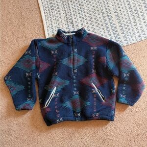 Vintage Babylon Outfitters High Pile Aztec Fleece